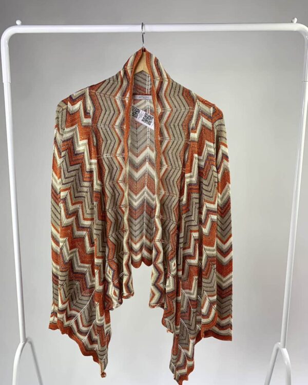 Cardigan estampado fios de lurex ATEEN - P