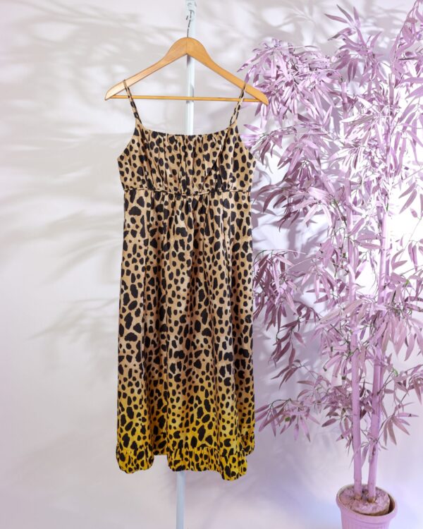 Vestido midi animal print ANIMALE - 38
