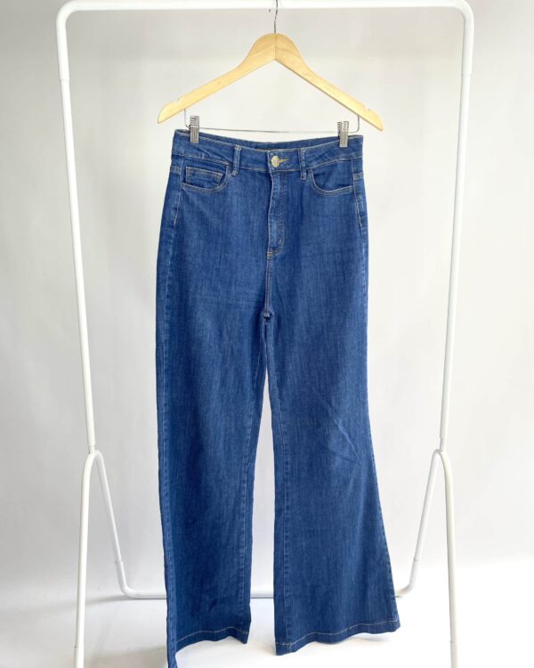 Calça jeans lavagem escura cintura alta A.BRAND - 40