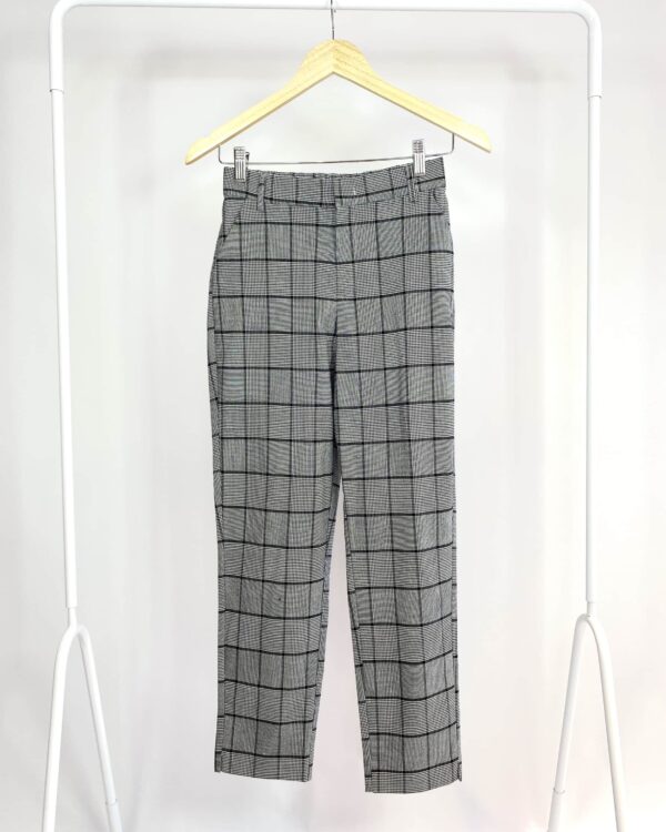 Calça quadriculada cinza URBAN - 36 - VEBDIDO SIST OTO