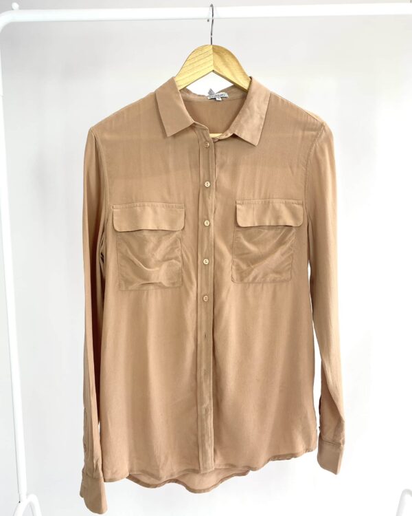 Camisa seda rosé LE LIS BLANC - 38