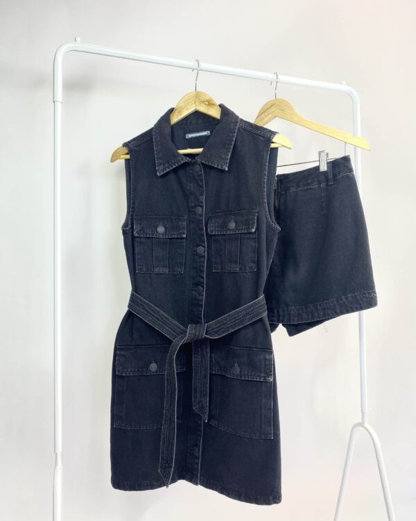 Colete sarja preto bolsos LEZ A LEZ - P