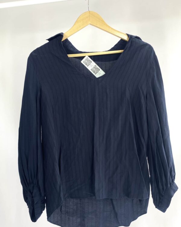 Blusa viscose preta A.BRAND - 38 - VENDIDO SISTEMA OTO