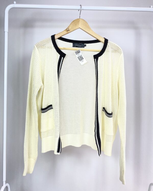 Casaco de tircot branco MARIA FILO - P