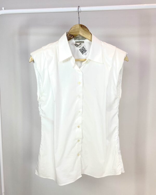 Camisa branca sem manga DUDALINA - 38