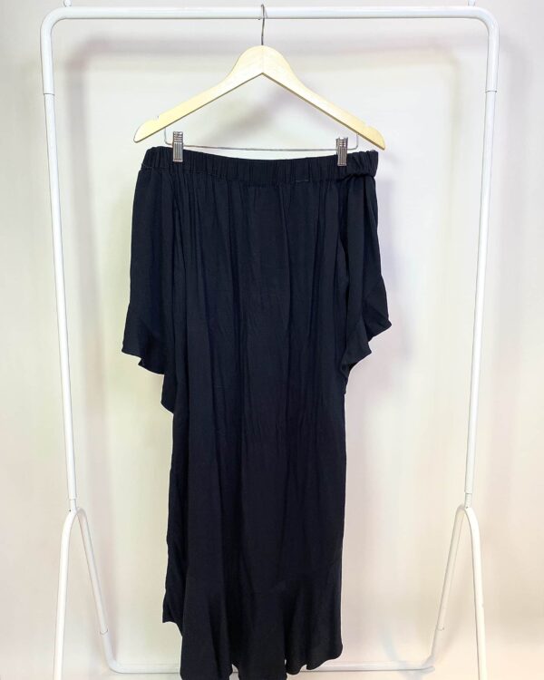 Vestido preto de malha midi LE LIS BLANC - G