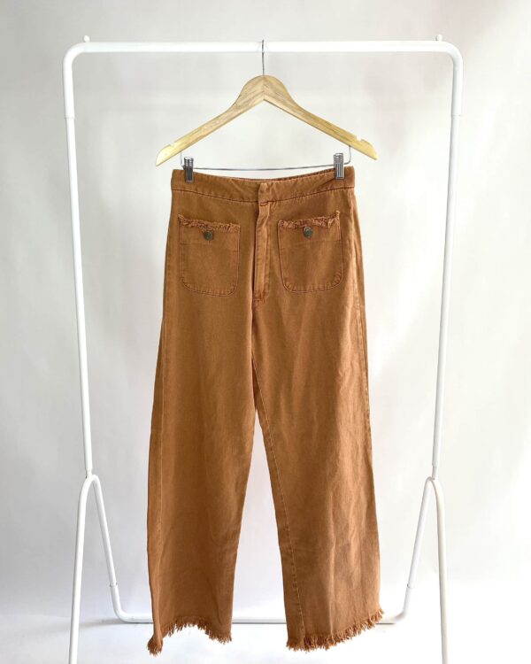 Calça sarja caramelo NV - 38