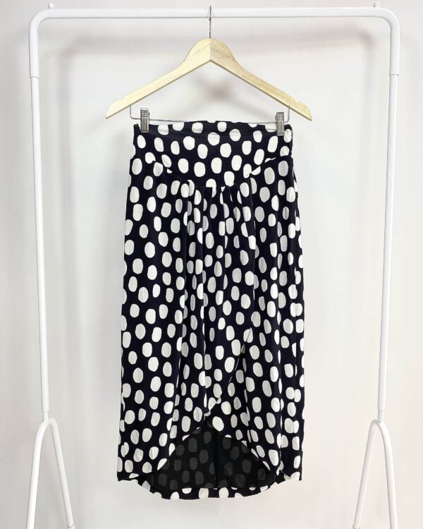 Saia midi de malha poa MARIA FILO - P