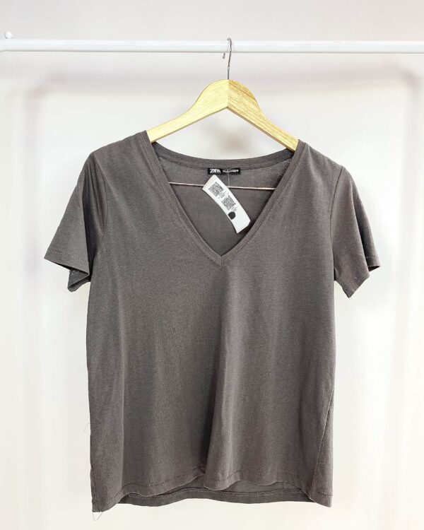 T shirt cinza ZARA - P