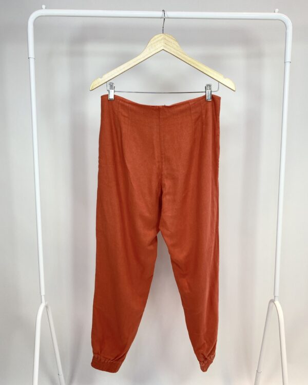 Calça viscolinho laranja - 40 - VENDIDO SIST OTO