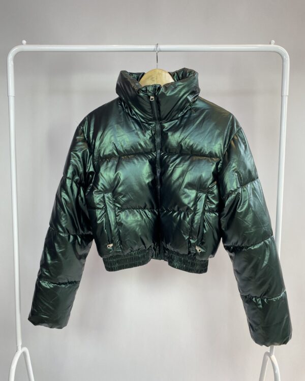 Bomber verde metalizado GIADA - P