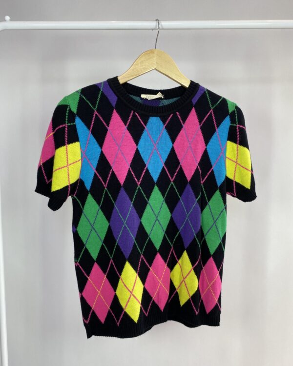 Blusa de tricot colorida NV - P