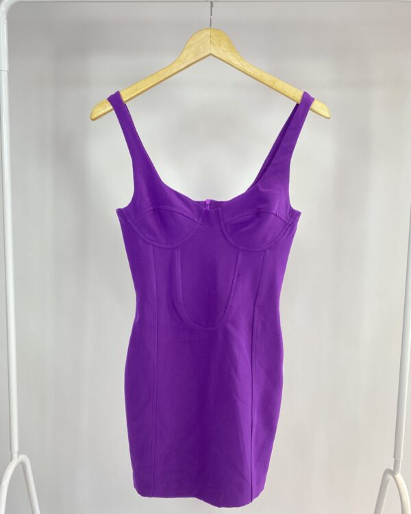 Vestido curto roxo ZARA - PP