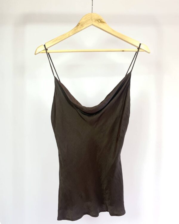 Blusa marrom ZARA - P - VENDIDO SISTEMA OTO