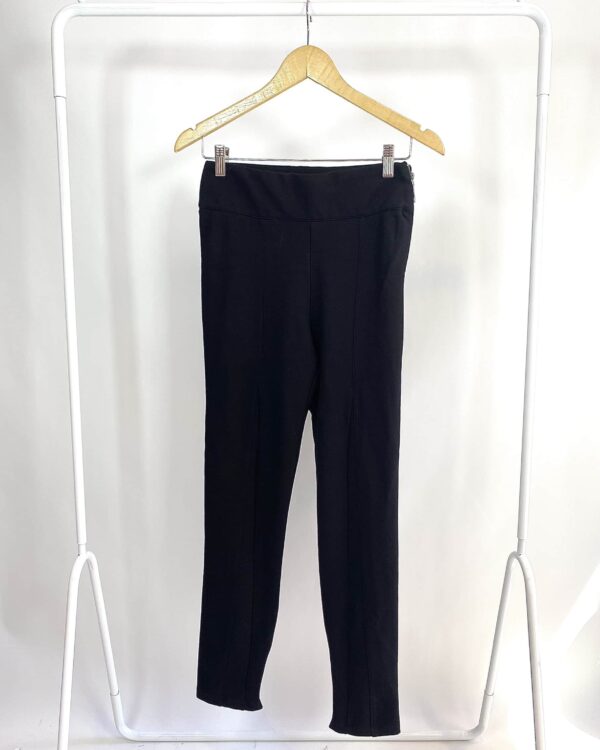 Calça preta skinny malha BOBO - P