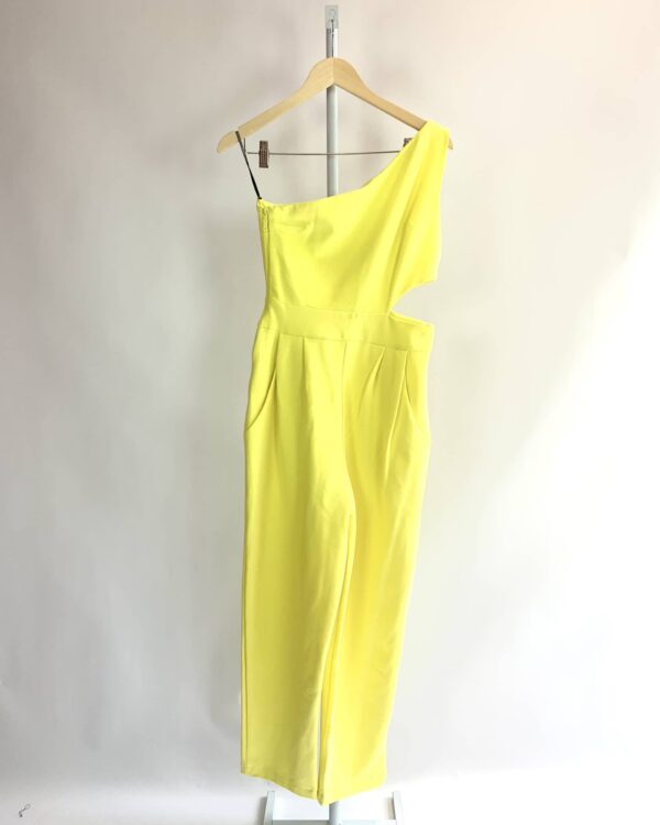 Macacão verde limão um ombro só ANIMALE - M