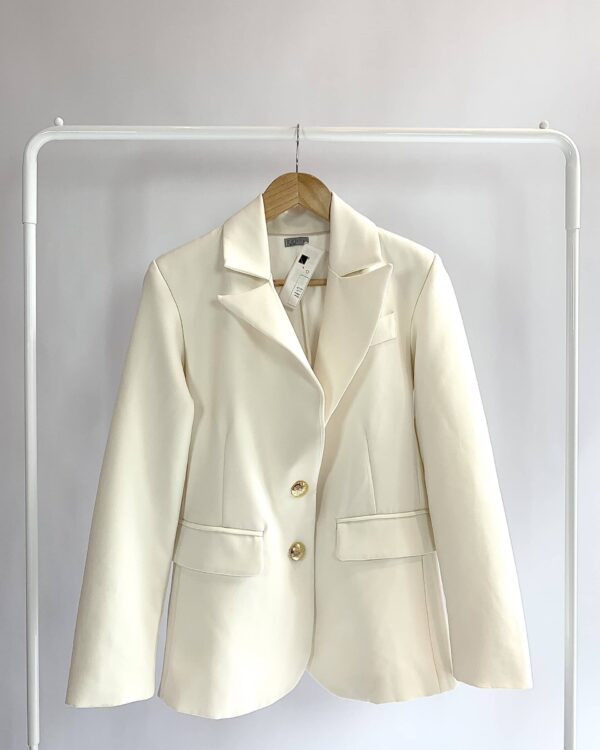 Blazer branco ZEN CLOSET - P