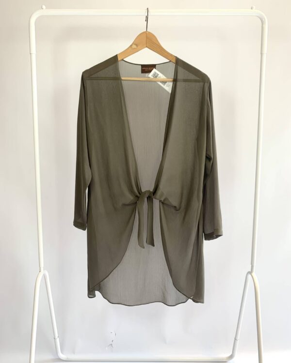 Sobreposição transparência verde musgo ADRIANA DEGREAS - U - VENDIDO SISTEMA OTO