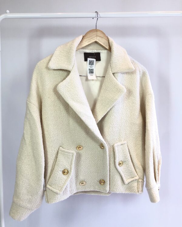 Casaqueto tweed off MIXED - 34 - VENDIDO SISTEMA OTO