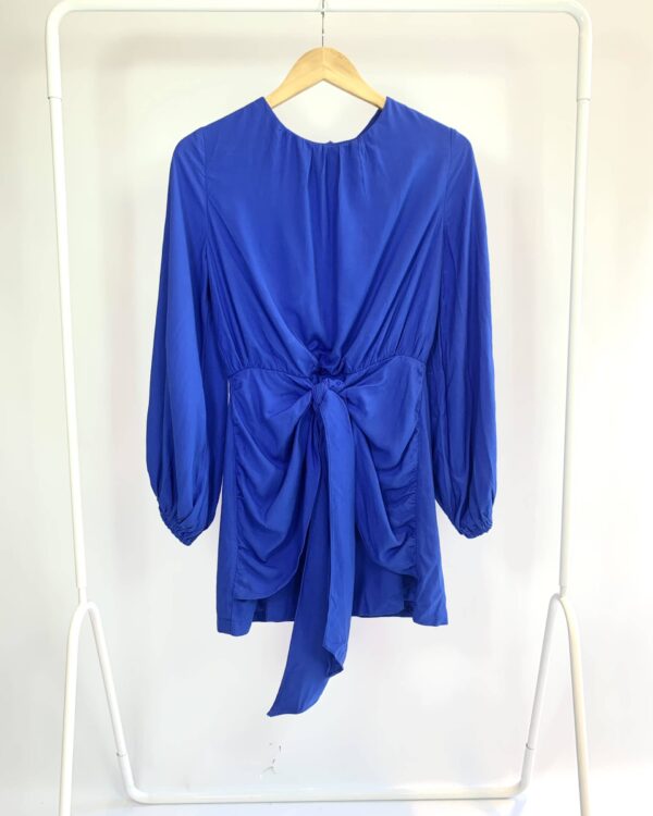 Vestido curto azul ESMPERAL *nunca usado* - P