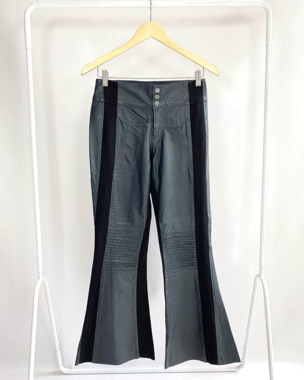 Calça couro recortes bandagem ANIMALE - 36 - VENDIDO SIST OTO