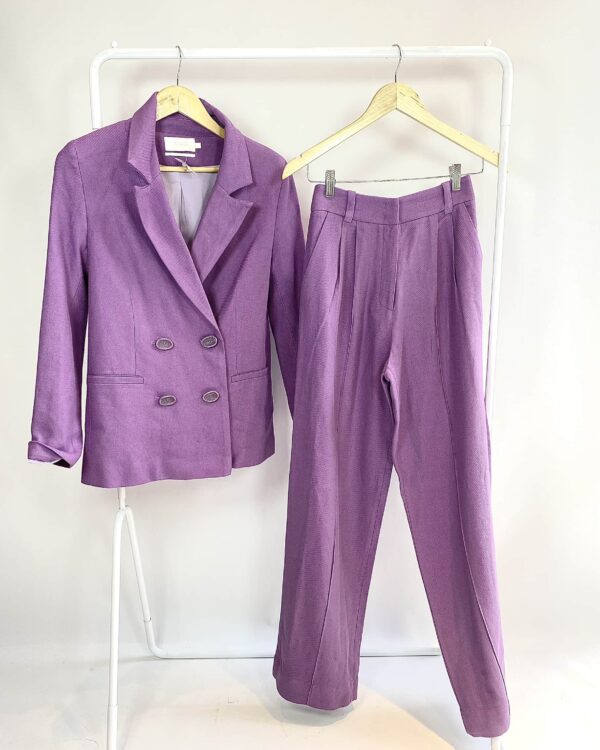 Conjunto roxo textura SCHUTZ - 34