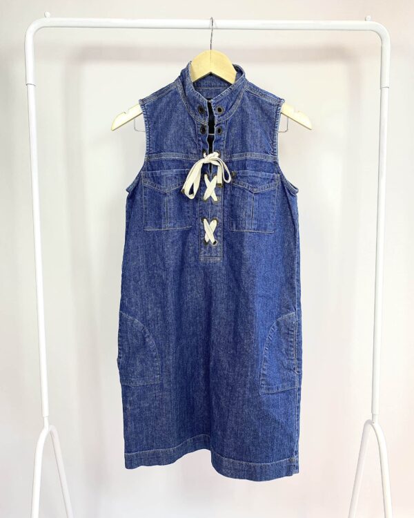 Vestido midi jeans LE LIS BLANC - P - VENDIDO SISTEMA OTO