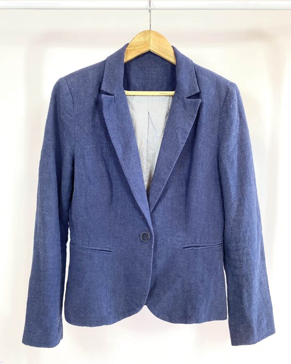 Blazer azul marinho ANIMALE - 40 - VENDIDO SISTEMA OTO