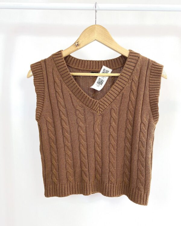 Colete caramelo LOJA 3 - P