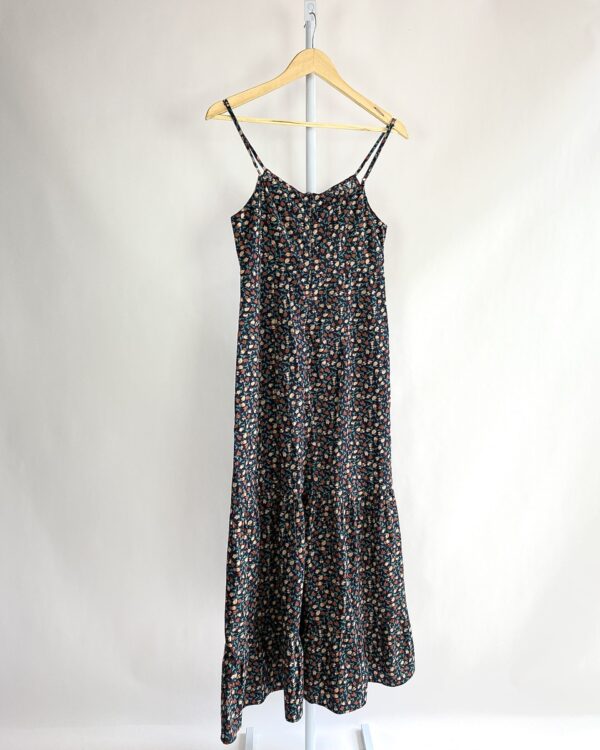 Vestido midi preto com estamp MARIA FILO - P