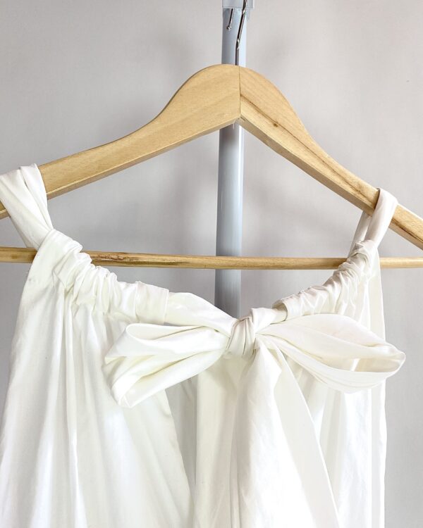 Vestido midi branco ANIMALE - 42