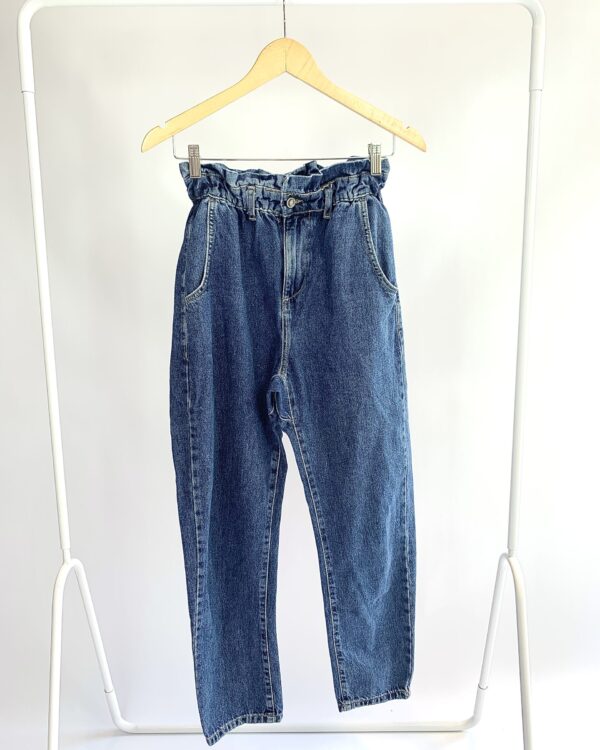 Calça jeans escura ZARA - PP - VENDIDO SIST OTO