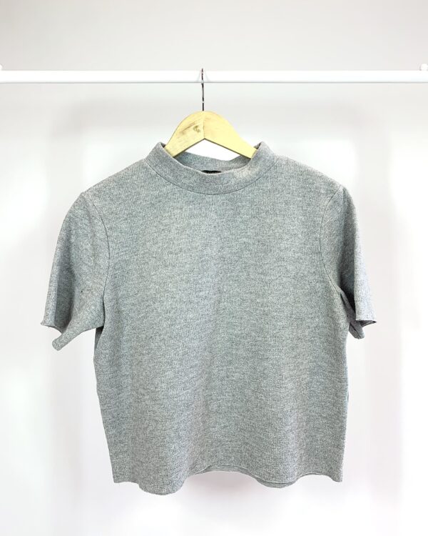 Blusa cinza ZARA - G - VENDIDO SISTEMA OTO
