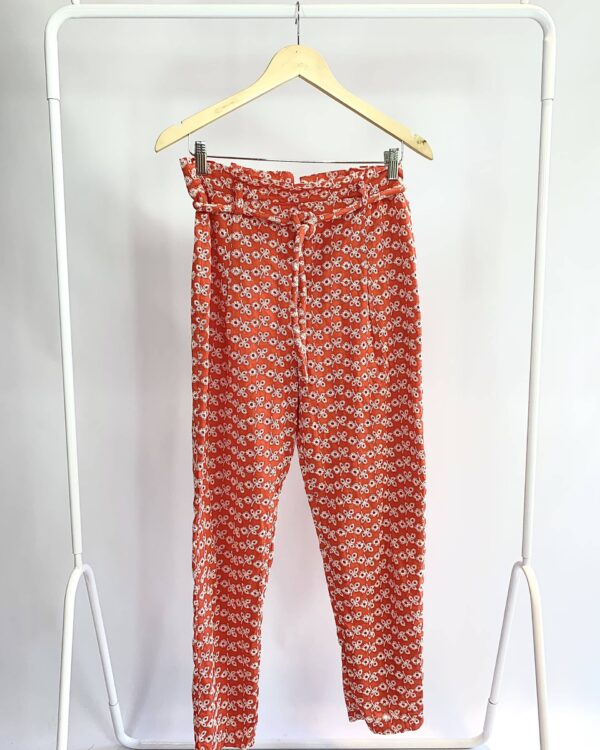 Calça laise laranja MARIA FILÓ - P -VENDIDO SISTEMA OTO