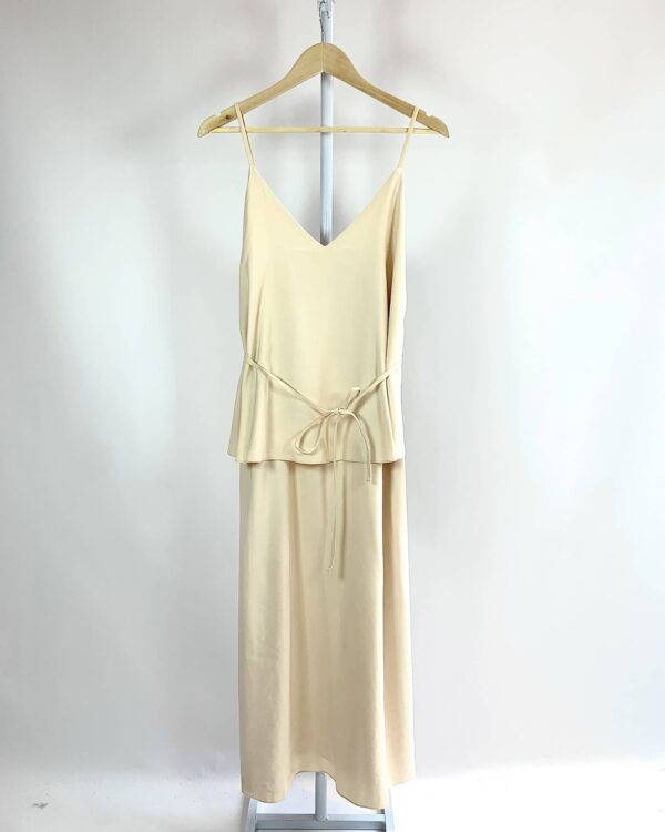 Vestido midi bege A NIEMEYER - 38