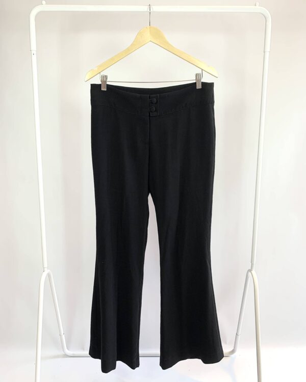 Calça preta botões na frente LENNY NIEMEYER - 40 - VENDIDO SIST OTO
