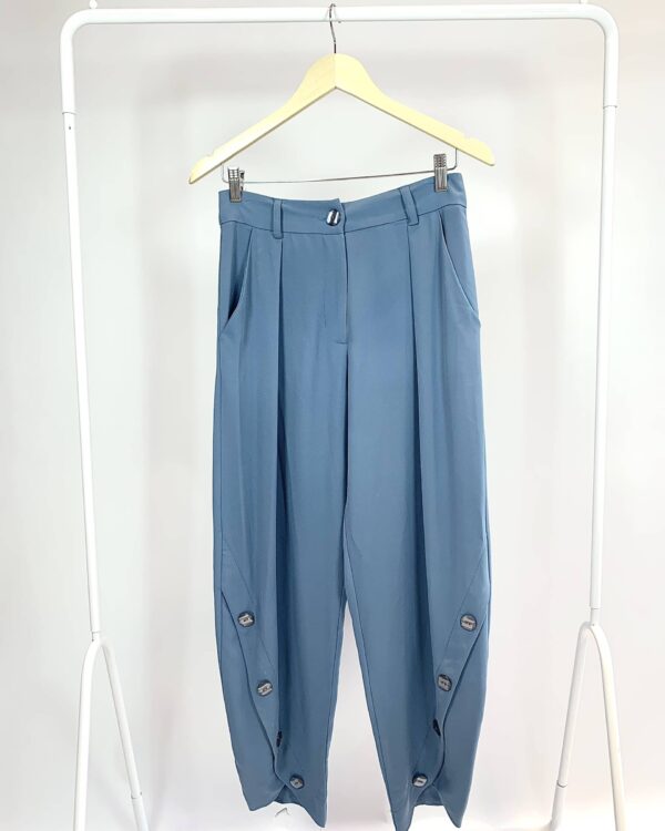 Calça azul petroleo LA CHOCOLE - 40 - VENDIDO SISTEMA OTO