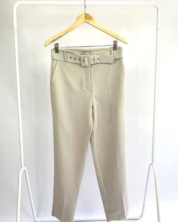 Calça alfaiataria bege INNOCENCE - 40 - VENDIDO SIST OTO