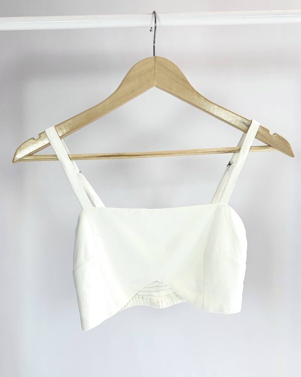 Cropped off-white BOAH - PP - VENDIDO SISTEMA OTO