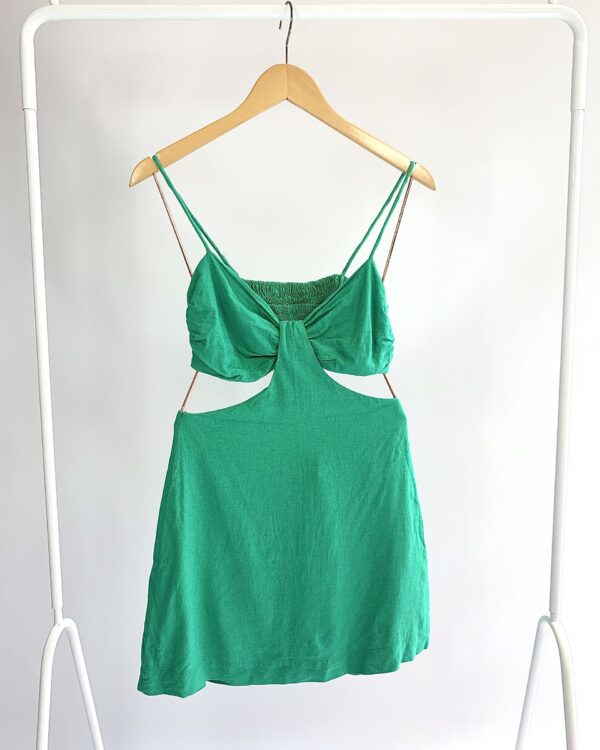 Vestido curto verde DRESS TO - P - V ENDIDO SIST OTO