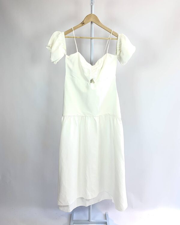 Vestido brando ombro a ombro MIXED - 42 - VENDIDO SISTEMA OTO