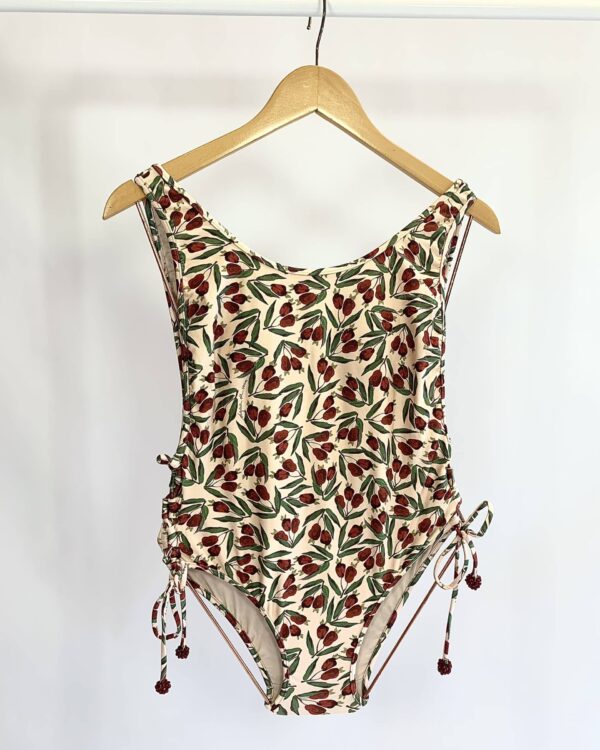 Maiô rosê estampado ÁGUA DE COCO - M