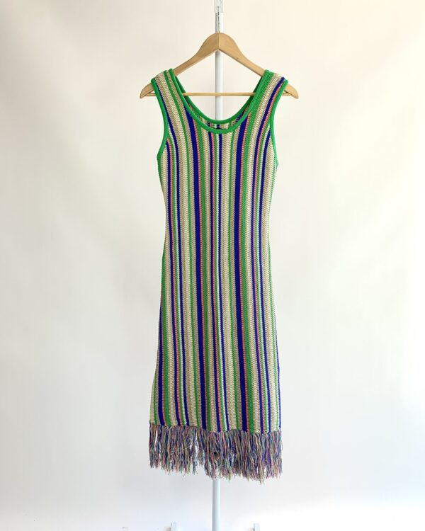 Vestido midi tricot colorido MARIA MANO - P - VENDIDO SIST OTO