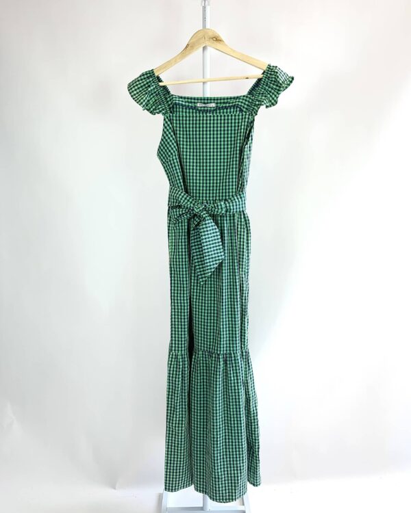 Vestido quadriculado MIO - M - VENDIDO SISTEMA OTO