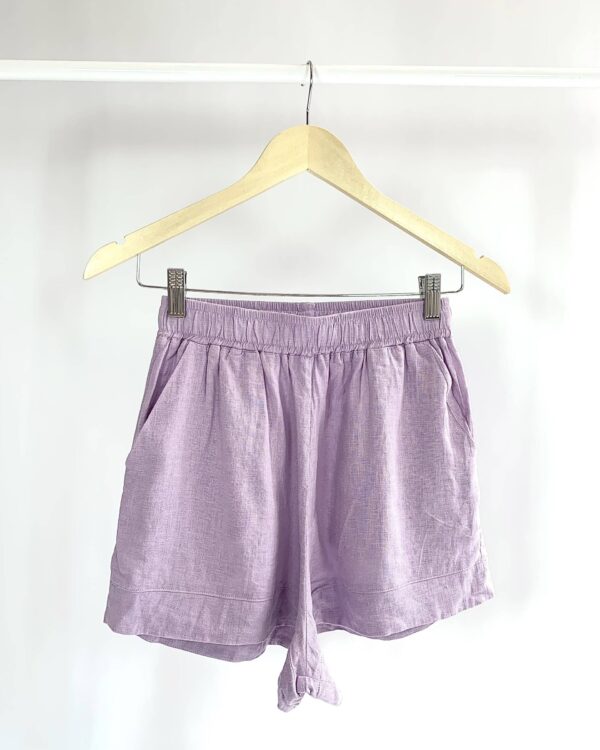 Short jogger viscolinho lilás HAIGHT - P - VENDIDO SIST OTO