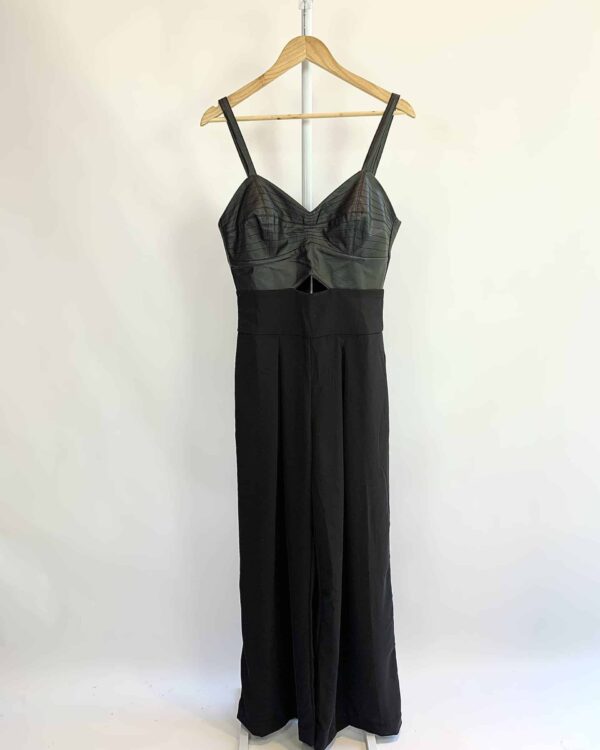 Macacão pantacourt preto LOVLITY - P