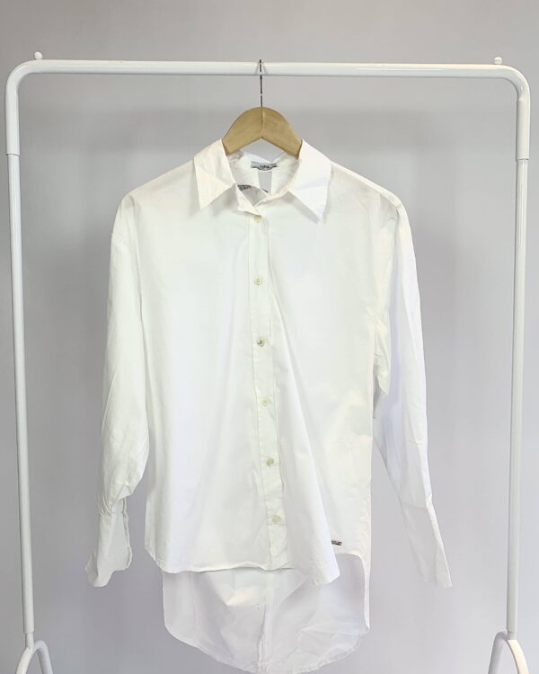 Camisa branca com abertua atrás FORUM - PP