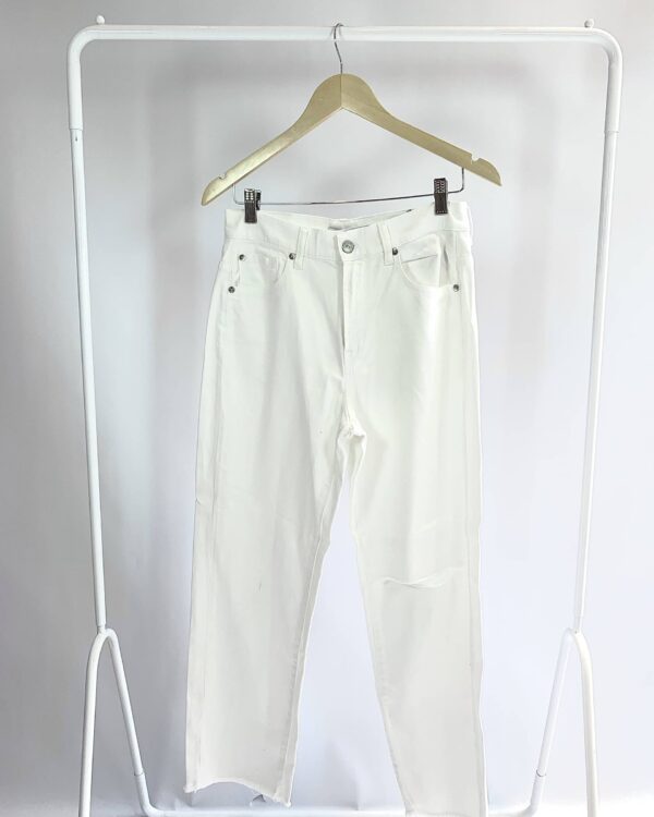 Calça branca FOR ALL MANKIND - P