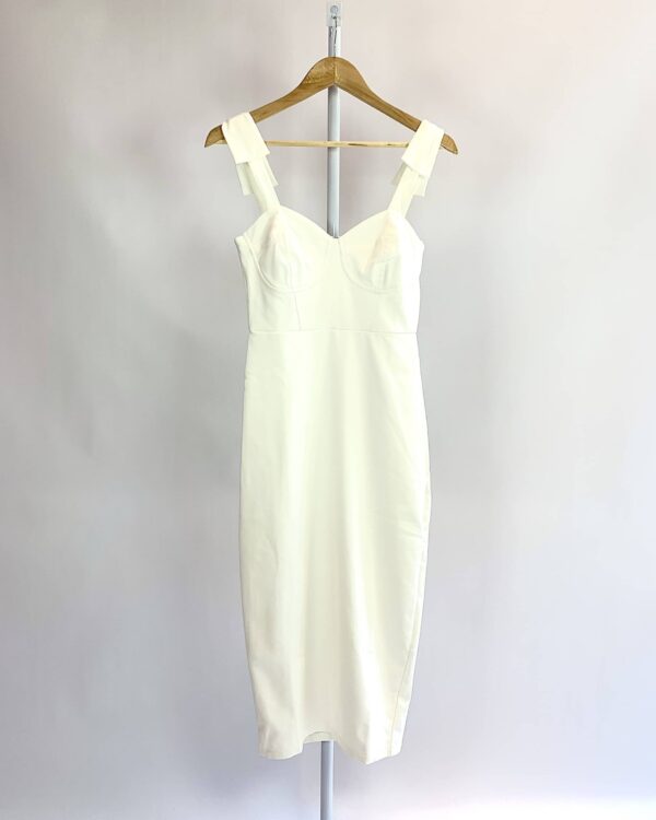 Vestido midi off corset ROCK LOLA *nunca usado* - P