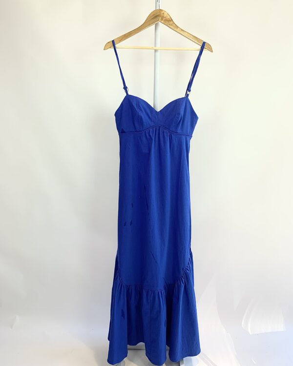 Vestido midi azul bic MARIA FILO - P - VENDIDO SISTEMA OTO